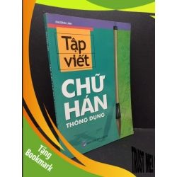(TẶNG BOOKMARK) Tập viết chữ Hán thông dụng mới 80% ố 2017 RBK1710 Phương Linh HỌC NGOẠI NGỮ