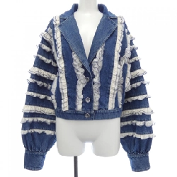 【Khuyến mãi】Áo khoác denim CHANEL