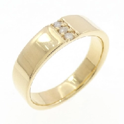 Nhẫn kim cương K18YG - Hàng hiệu Authentic