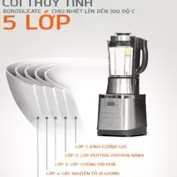 💡 Máy làm sữa hạt UNIE V8S – Thông minh, an toàn, phù hợp mọi căn bếp! 715256