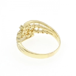 Nhẫn kim cương hoa K18YG 0.50CT - Hàng hiệu Authentic 846062