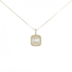 Dây chuyền kim cương K18YG 0.45CT - Hàng hiệu Chính hãng