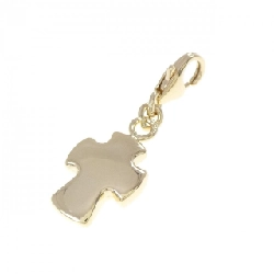 Charm hình chéo 750YG - Hàng hiệu Authentic