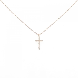 K10PG Dây chuyền hình chữ thập - Hàng hiệu Authentic