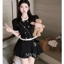 SET ĐỒ BÈO XINH - VÁY XÒE CÓ BẢO HỘ Ạ (ÁO SIZE S + QUẦN SIZE M)