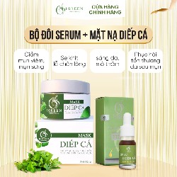 Bộ sản phẩm Mặt nạ và Serum diếp cá