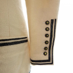 【Mã giảm giá】【Cổ điển】Áo khoác không cổ CHANEL 636523