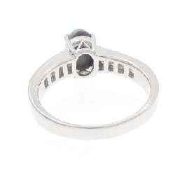 Nhẫn opal đen 750WG - Hàng hiệu Authentic 850094