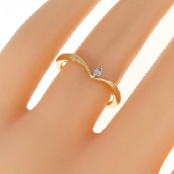 Nhẫn kim cương K18YG/K18WG 0.03CT 672032