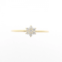 Nhẫn kim cương hoa K18YG 0.10CT - Hàng hiệu chính hãng 847488
