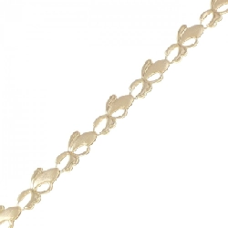 K18YG Vòng tay - Hàng hiệu Chính hãng