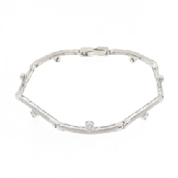 K18WG Vòng tay kim cương - Hàng hiệu Chính hãng 874645