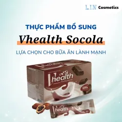 Vhealth Socola Dinh Dưỡng Dạng Bột Hỗ Trợ Bổ Sung Năng Lượng Hằng Ngày 20 gói/ hộp