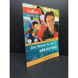 [Sách Cũ SCGR] Get ready for Ielts speaking mới 80% ố ẩm kèm CD HCM2606 Collins English for Exam HỌC NGOẠI NGỮ
