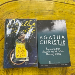 COMBO AGATHA CHRISTIE: Thời khắc định mệnh- Án mạng trên chuyến tàu tốc hành phương đông