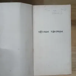 Việt Nam Văn Phạm (Tân Việt xb, In Lần Thứ Bảy) - Trần Trọng Kim, Bùi Kỷ, Phạm Duy Khiêm 738972