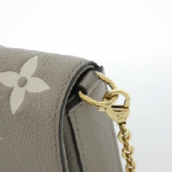 Túi đeo vai Louis Vuitton Monogram Empreinte hai màu Pochette Félicie M69977 612259