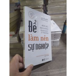 Để làm nên sự nghiệp mới 100% HCM1502 38841