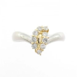 Nhẫn kim cương PT900/K18YG 0.23CT 666982