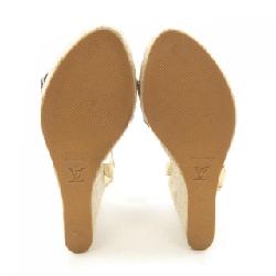 Giày sandal LOUIS VUITTON Monogram Canvas Espadrille - Hàng hiệu Authentic 830066