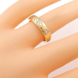 Nhẫn kim cương K18YG 0.50CT 671693