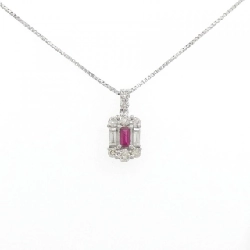 Dây chuyền Ruby 0.06CT - Hàng hiệu Chính hãng