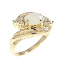 Nhẫn Opal K18YG - Hàng hiệu Chính hãng