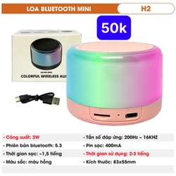 Loa Bluetooth mini (cầm tay, nhỏ gọn, tiện lợi mang theo)