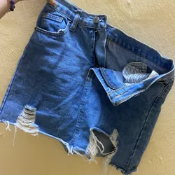 chân váy jean size S
