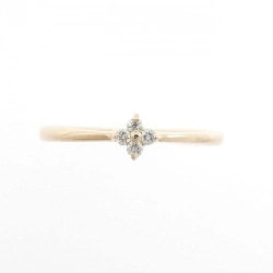 Nhẫn kim cương hoa K18PG 0.04CT 668111