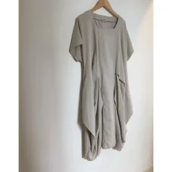 Đầm Nhật Esquilo Branco dáng bí 1008103