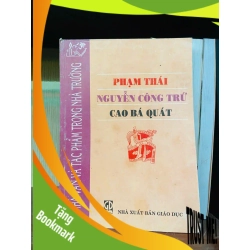 (TẶNG BOOKMARK) Phạm Thái, Nguyễn Công Trứ, Cao Bá Quát Văn học Việt Nam RBK2702