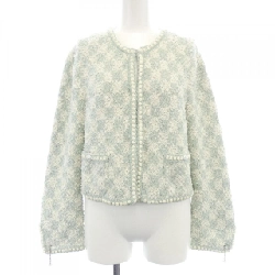 【Mã giảm giá】Áo khoác không cổ CHANEL