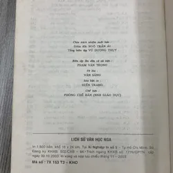 Lịch sử văn học nga. 3b1 572635