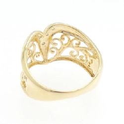 Nhẫn kim cương K18YG 0.03CT - Hàng hiệu Authentic 853843