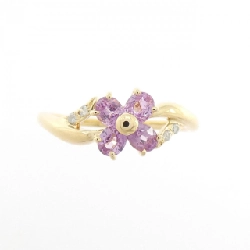 Nhẫn Sapphire Hoa K18YG 0.60CT - Hàng hiệu Chính hãng 851347