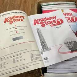 Bộ sách bản quyền các cấp độ Academy Star Starter,1,2,3,4,5,6 534233
