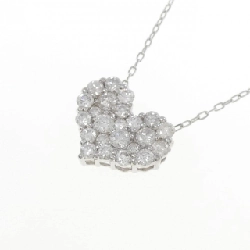 K14WG/K18WG Dây chuyền kim cương hình trái tim 1.00CT - Hàng hiệu Chính hãng 859489