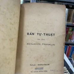 BẢN TỰ THUẬT CỦA ÔNG BENJAMIN FRANKLIN - HOÀNG VĂN CHÍ 931015