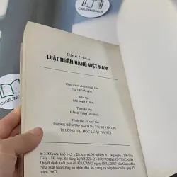Giáo Trình Luật Ngân Hàng Việt Nam 727229
