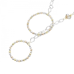 K18 Ba màu Dây chuyền - Hàng hiệu Chính hãng 866924