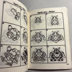 Phương pháp vẽ hình đơn giản: Vẽ hình người máy - 1997s 800795