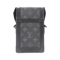 Túi xách vai Louis Vuitton Monogram Eclipse Vertical Trunk Wearable Wallet M82077 613316