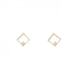 K10YG Bông tai kim cương 0.024CT - Hàng hiệu Chính hãng