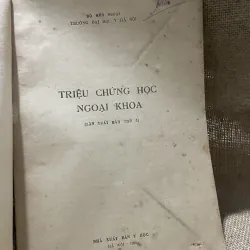Triệu chứng học ngoại khoa - 250 trang khổ lớn  926117