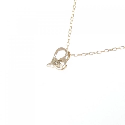 K18PG Dây chuyền hình trái tim kim cương 0.02CT - Hàng hiệu chính hãng 862733