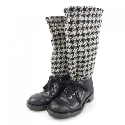 【Khuyến mãi】Giày bốt CHANEL 664895