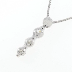 K14WG Dây chuyền kim cương ba viên 0.50CT - Hàng hiệu Chính hãng 861007