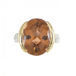 Nhẫn tourmaline PT900/K18YG 7.56CT 672594