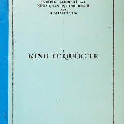 Cuốn photo Silde bài giảng Kinh tế Quốc tế